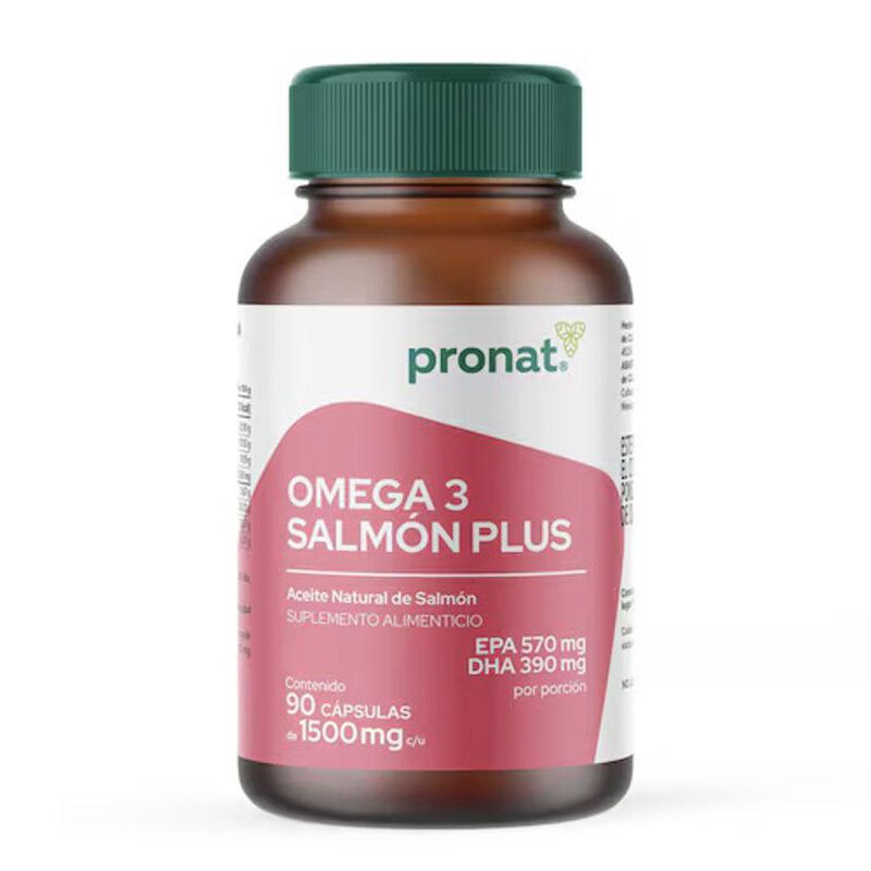 PRONAT | Omega 3 Salm&oacute;n Plus, Suplemento Alimen... image number null