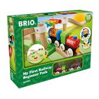 Set De Tren De Juguete Brio My First Railway 33727 Para Ni&ntilde;os A Partir De 18 Meses