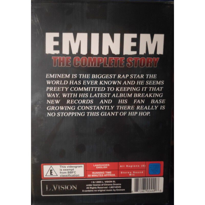 Eminem - The Complete History  [dvd] image number null