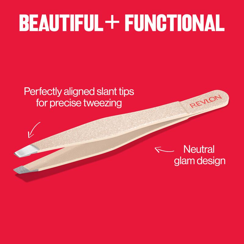 Pinza Revlon Designer Series Slant De Acero De ... image number null