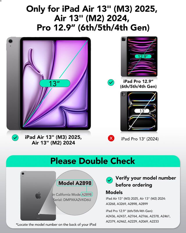 Funda Esr Rebound Magnetic Para Ipad Pro 12.9 D... image number null