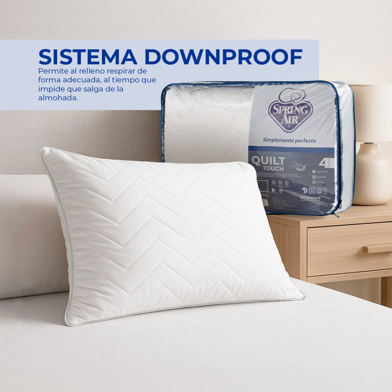 Almohada Est&aacute;ndar  Quilt Touch Spring Air Relle... image number null