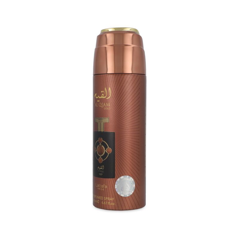 Lattafa Al Qiam Gold 200ml Body Spray image number null