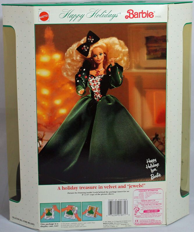 Mu&ntilde;eca Barbie Edici&oacute;n Especial Felices Fiestas ... image number null