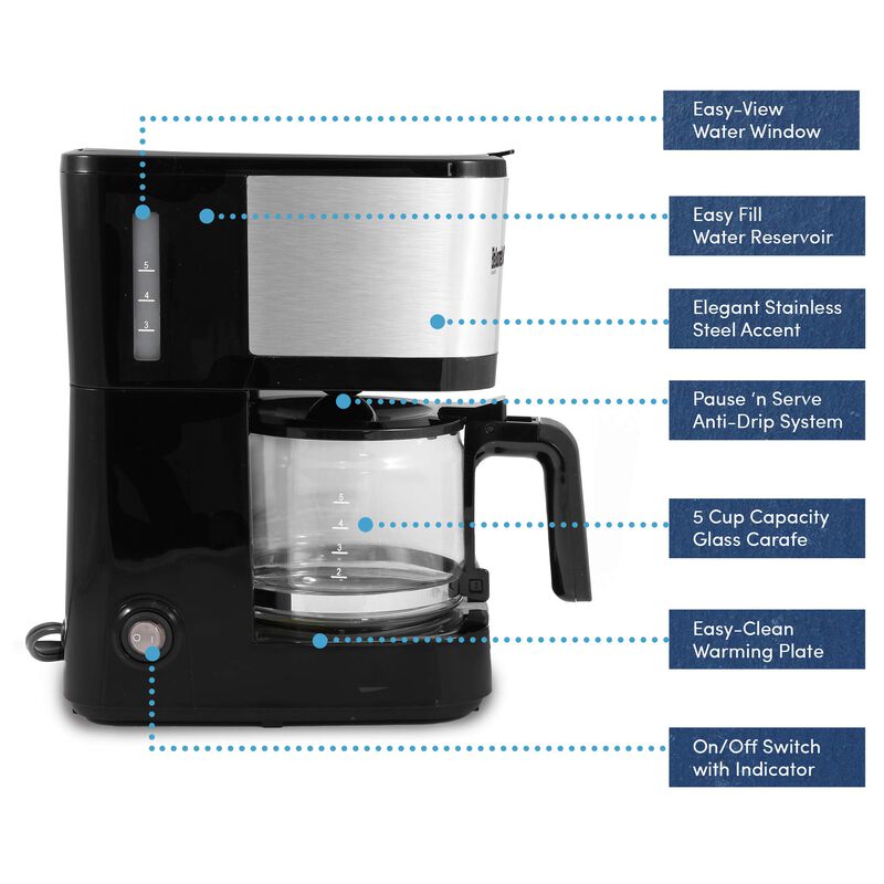 Cafetera Elite Gourmet Ehc9420 Autom&aacute;tica 1.2 L image number null