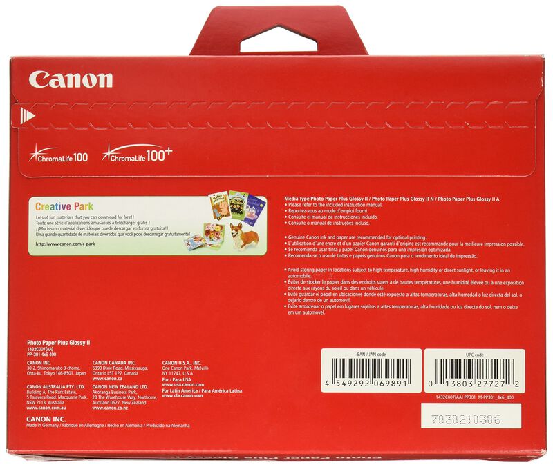Papel Fotogr&aacute;fico Canon Photo Paper Plus Glossy... image number null