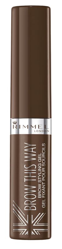 Gel Para Cejas Rimmel Brow This Way Marr&oacute;n Medi... image number null