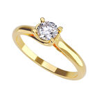 Anillo de Compromiso de 10K con Circonia Talla 105 ORO AMARILLO 10K- / M994-10Y-CZ-105