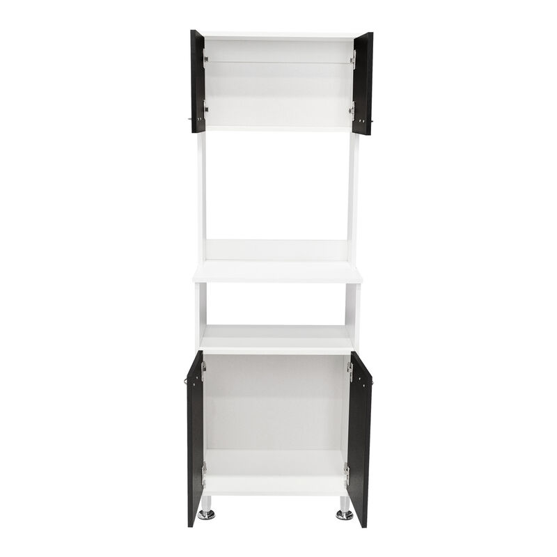 Alacena Catina Blanco y Wengue Virtual Muebles image number null