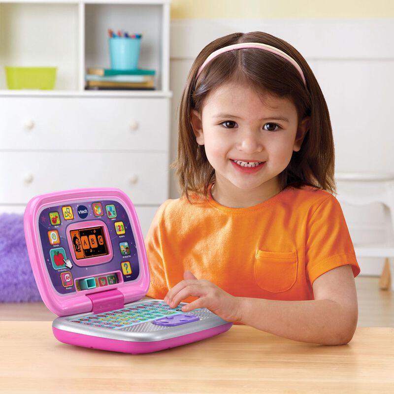 Laptop Preescolar Vtech Play Smart Pink Con 30 ... image number null