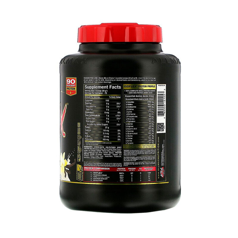 Proteina Isolatada Isoflex Allmax Vainilla image number null