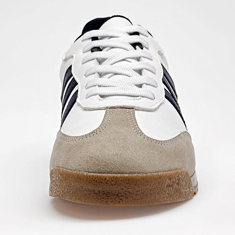 True Extreme tenis para hombre blanco gris mari... image number null