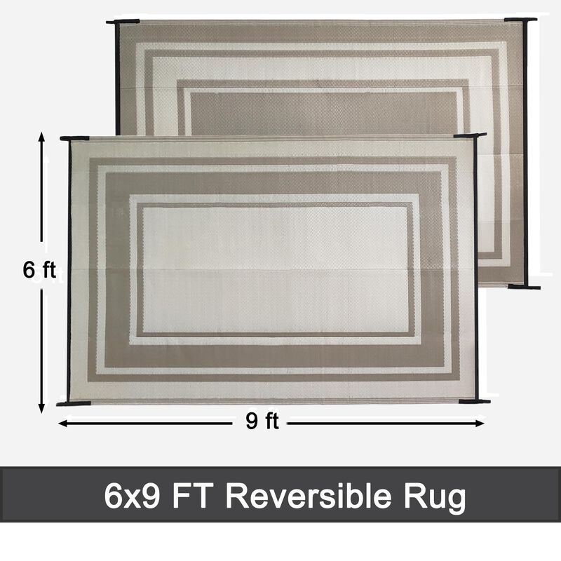 Alfombra Rurality 183x274 cm Impermeable Para E... image number null