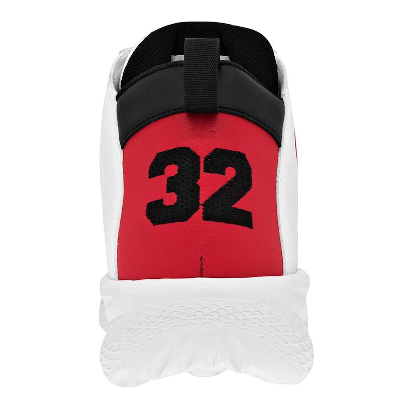 Apoort Tenis deportivo para ni&ntilde;o blanco, rojo, ... image number null