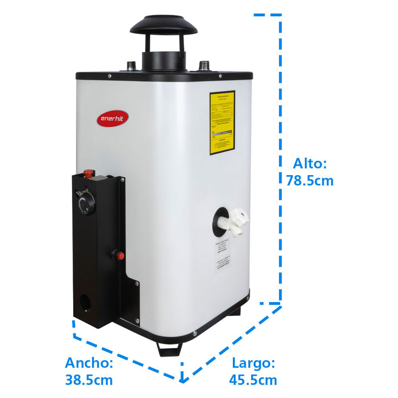 Calentador R&aacute;pida Recuperaci&oacute;n Enerhit 7 L Gas ... image number null