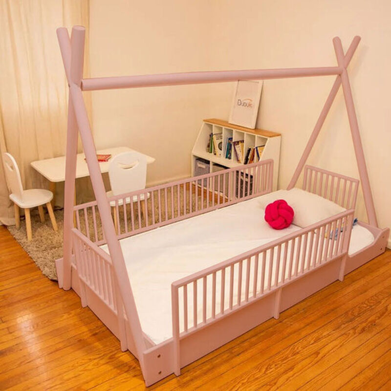 Cama Infantil Tipi Estilo Montessori Duduk - Ro... image number null