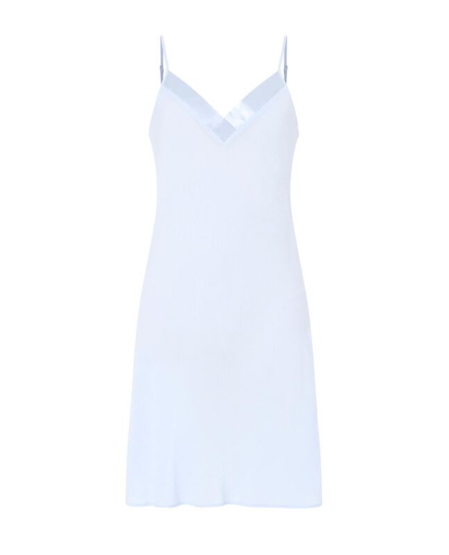 Camis&oacute;n de Tirantes Jacquard Celeste image number null