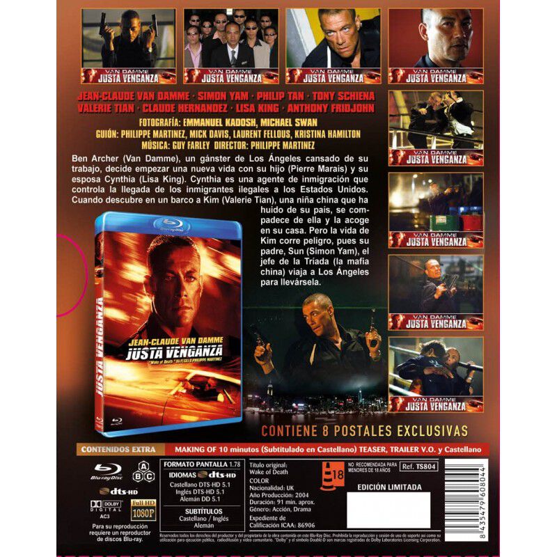 Justa Venganza [blu-ray] (2004) Wake Of Death image number null