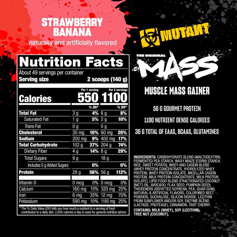 Proteina Mutant Mass Mutant Triple Chocolate image number null