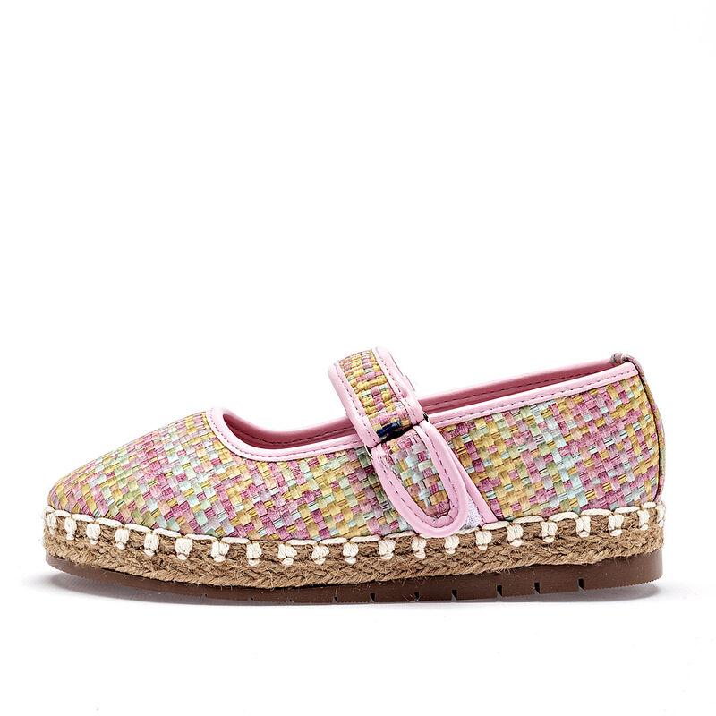 Ivi Love alpargata para ni&ntilde;a rosa multicolor co... image number null
