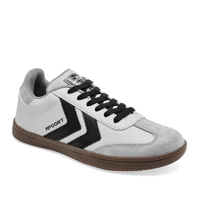 Apoort Tenis urbano para hombre. Gris negro image number null
