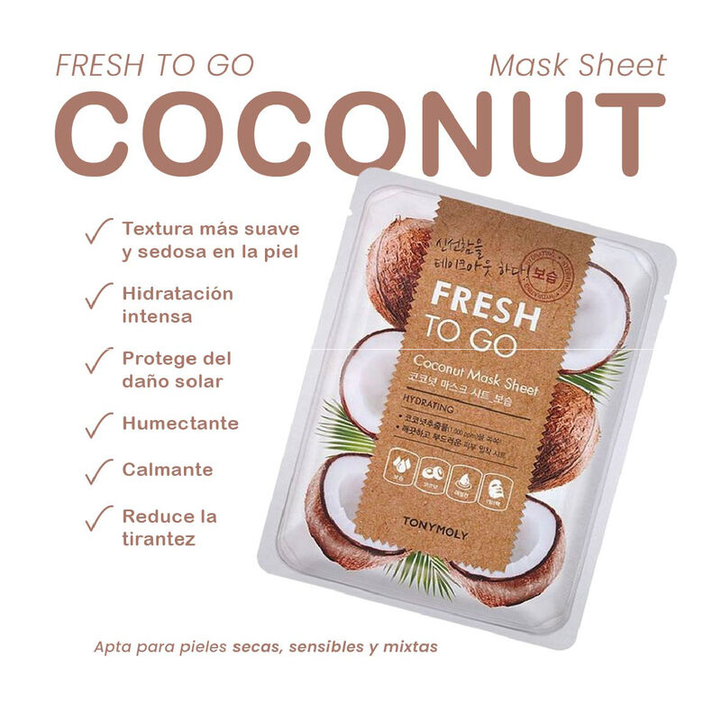 Tonymoly Glow Mask Party Pack Fresh To Go 12 Pz... image number null