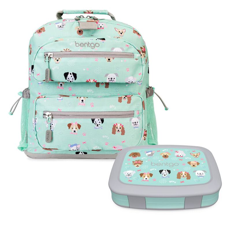 Mochila Bentgo 36 cm Con Lonchera Puppy Love &ndash; ... image number null
