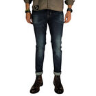 Duc Denim - Jeans Corte Entubado Louis the Liberal - Lumberjack (Azul Obscuro)