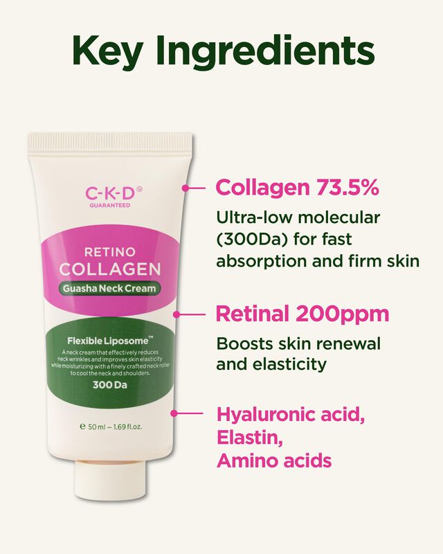 Crema Reafirmante Para El Cuello Ckd Retino Col... image number null