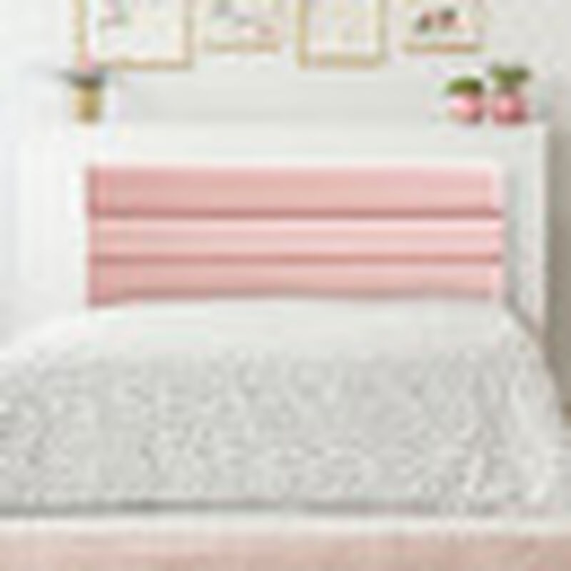 Cabecera Queen Size Dicasa Logan Rosa image number null