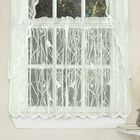 Cortina Para Ventana De Cocina, Colecci&oacute;n Sweet Home, Songbird, Color Marfil