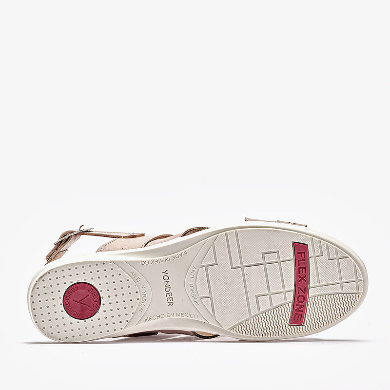 Yondeer sandalia piso para mujer lila cod 14086... image number null
