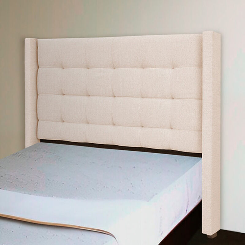Cabecera Queen Size Dicasa Titan Beige image number null