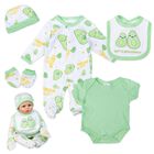 Set De Ropa Para Reborn Doll Baby Girl De 43 A 56 Cm Con 5 Trajes