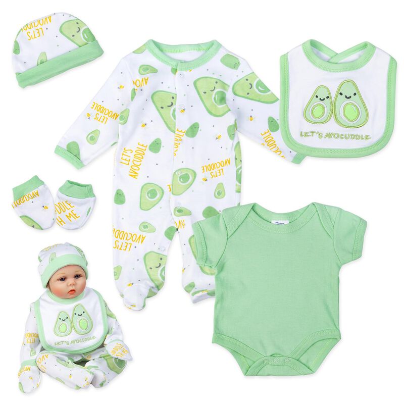 Set De Ropa Para Reborn Doll Baby Girl De 43 A ... image number null