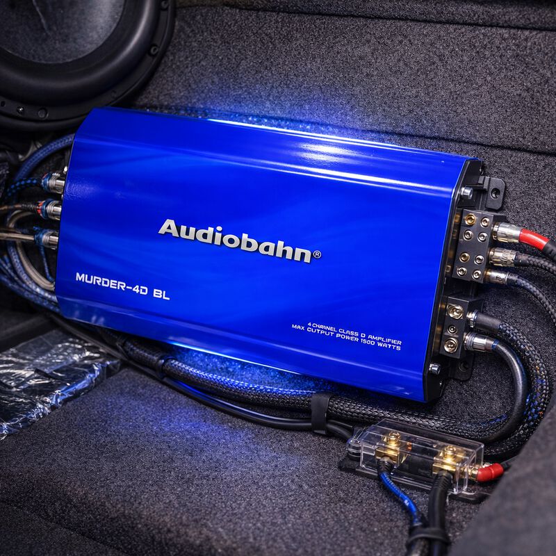 Amplificador para auto clase D 4 canales 2400w ... image number null