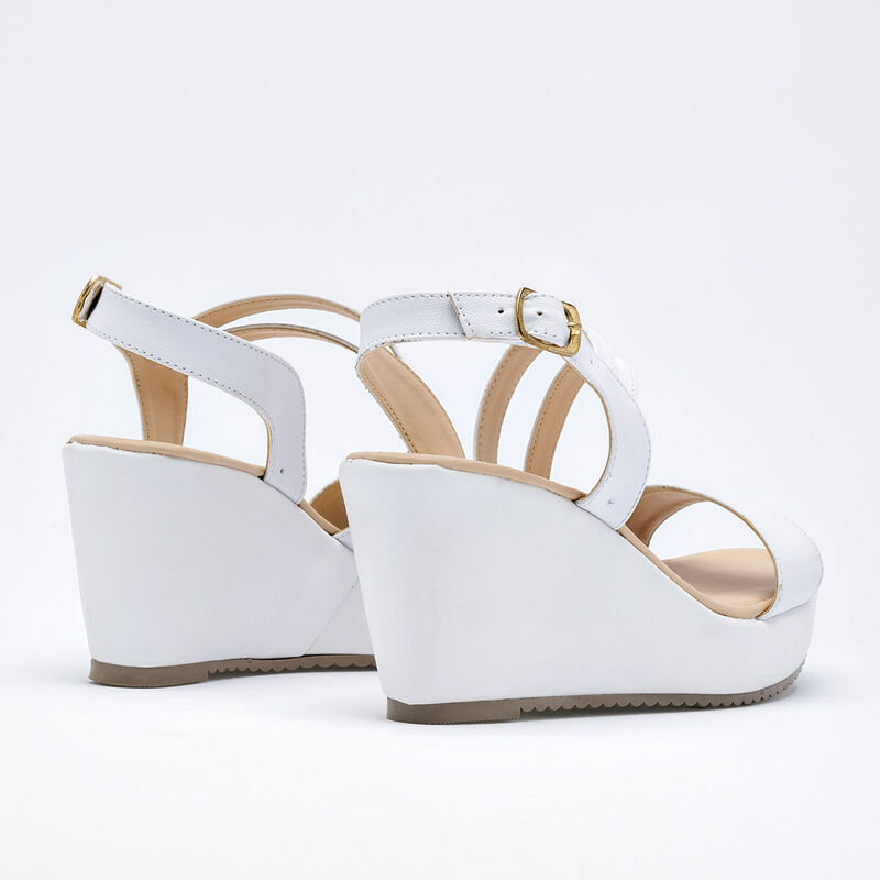 Fratta Sandalia para mujer blanco image number null