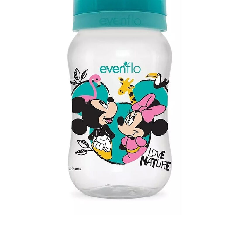 Biber&oacute;n Evenflo Disney Cuello Ancho 9oz 1pz Azu... image number null