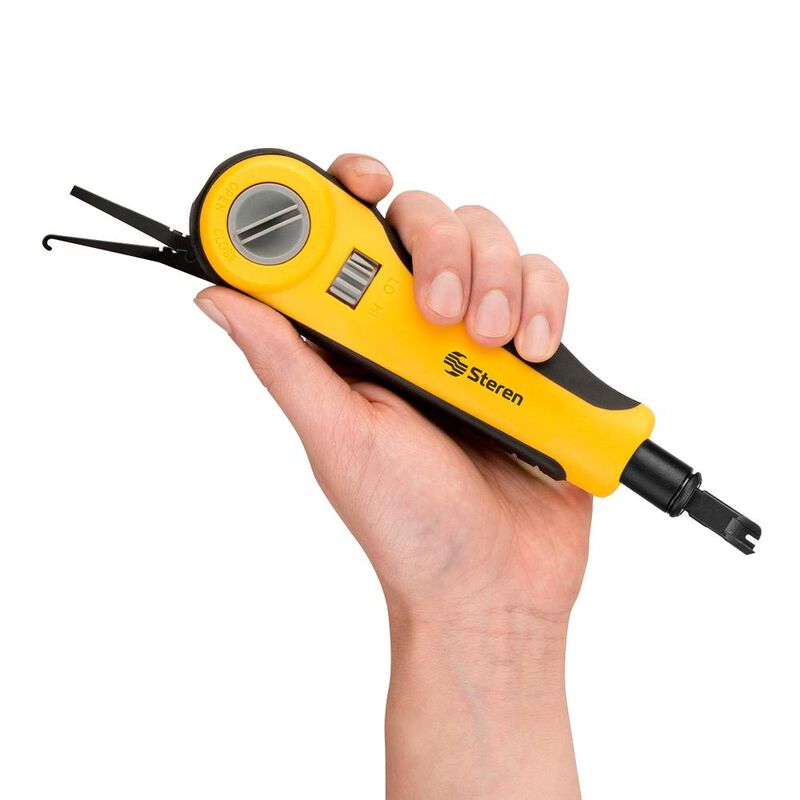 Herramienta de impacto ponchadora jack RJ45 nav... image number null