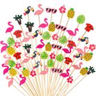 Palillos de c&oacute;ctel Patel&iacute; 100 unidades, 12 cm, Tropicales de Bamb&uacute;