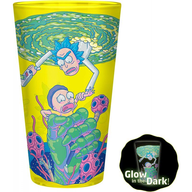 Set Regalo Rick & Morty Taza 285 mls + Vaso Cri... image number null