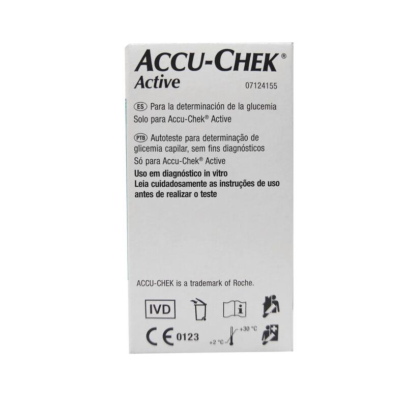 Tiras Reactivas Accu-chek Active 25 Tiras image number null