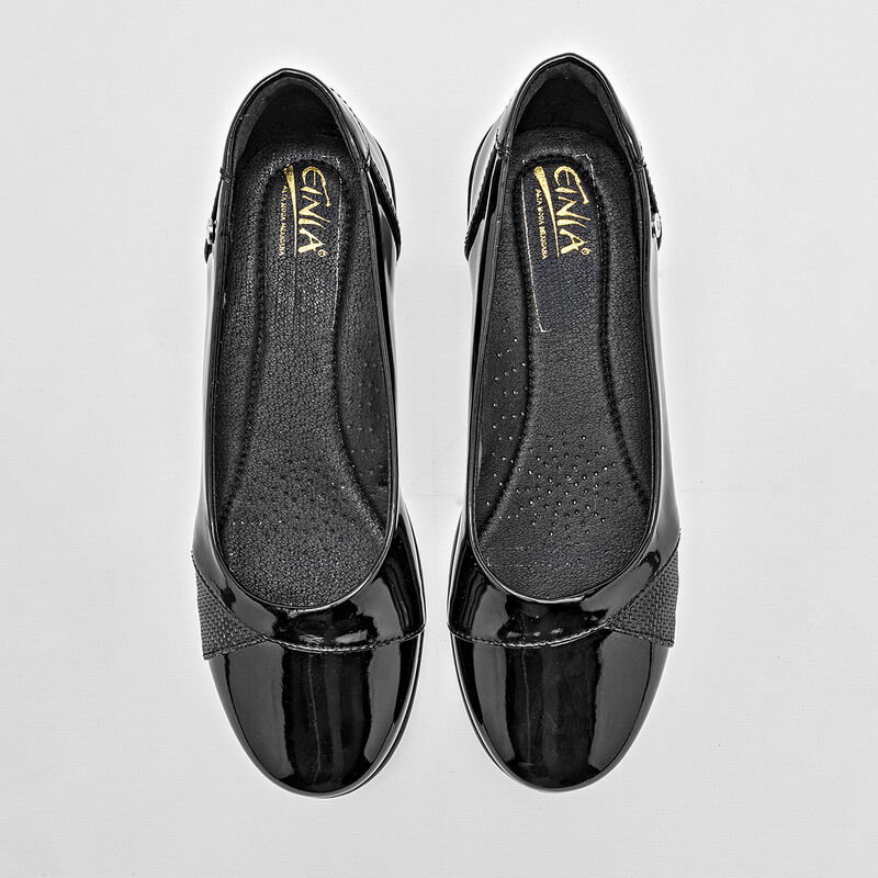 Etnia Zapatos para mujer negro charol image number null