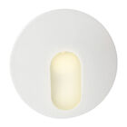 Lampara Empotrado En Muro Blanco 1w Luz Suave Cálida 1etlled