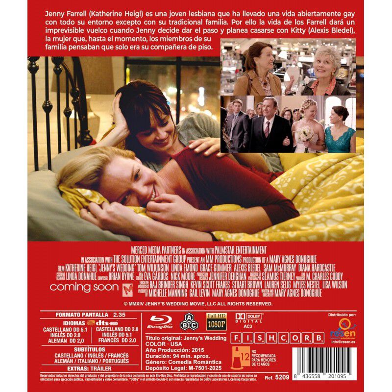 La Boda De Jenny [blu-ray.] (2015) Jenny's Wedd... image number null