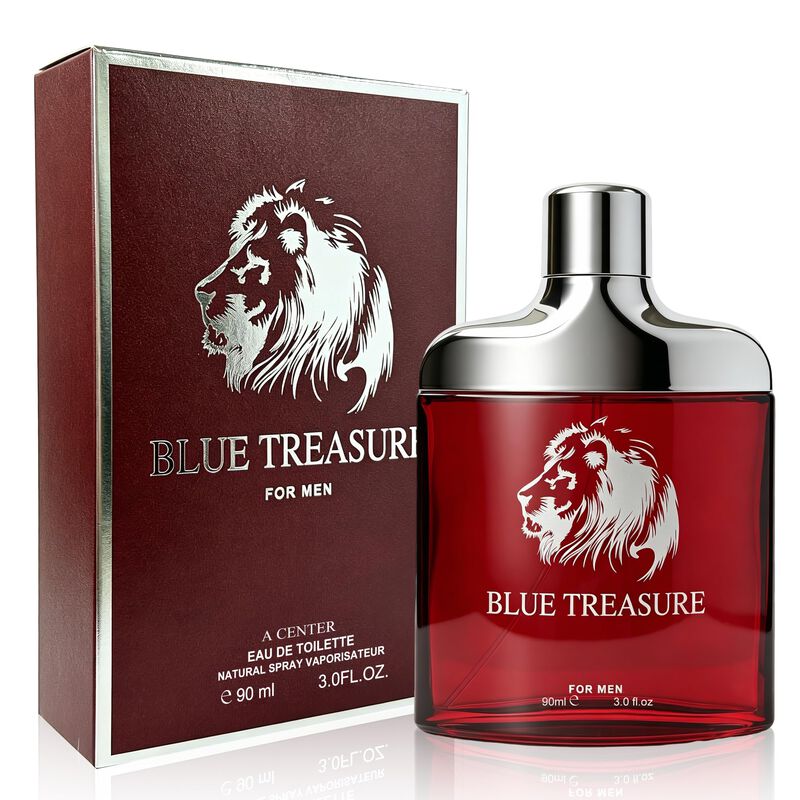 Perfume A Center Blue Treasure Red 90ml Eau de ... image number null