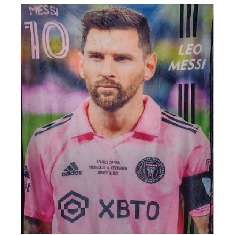 Cobija Frazada Ultra Suave Messi10 Miami image number null