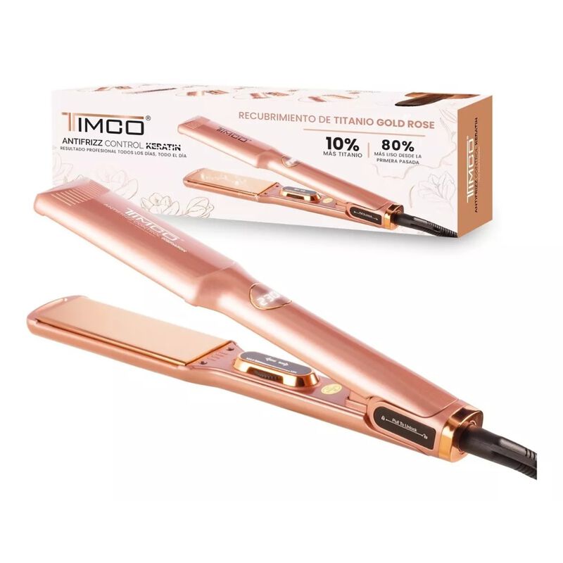 Alaciadora Timco Antifrizz Control Keratin Ros... image number null