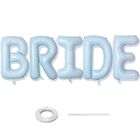 Globo Paeyeq 40 Pulgadas Azul Beb&eacute; Bride De L&aacute;mina