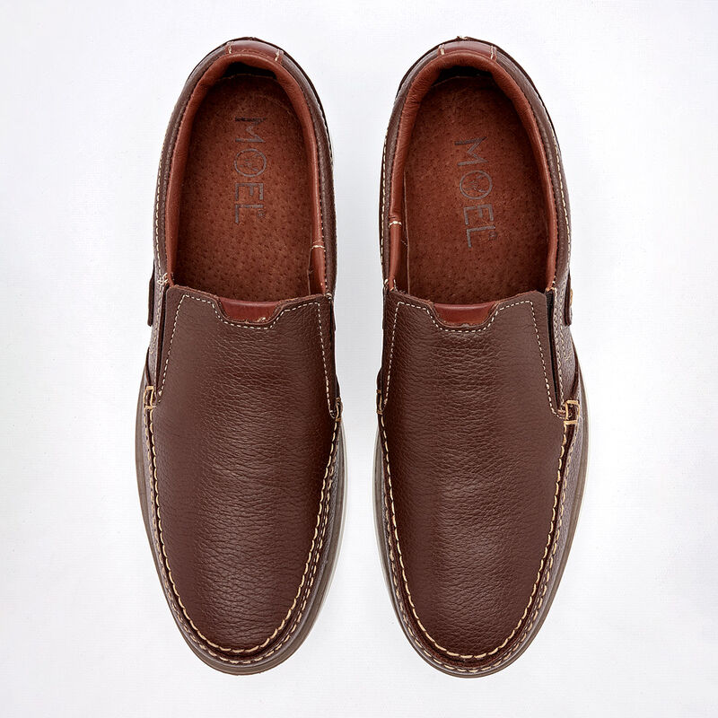 Moel Zapato casual para hombre caf&eacute; image number null